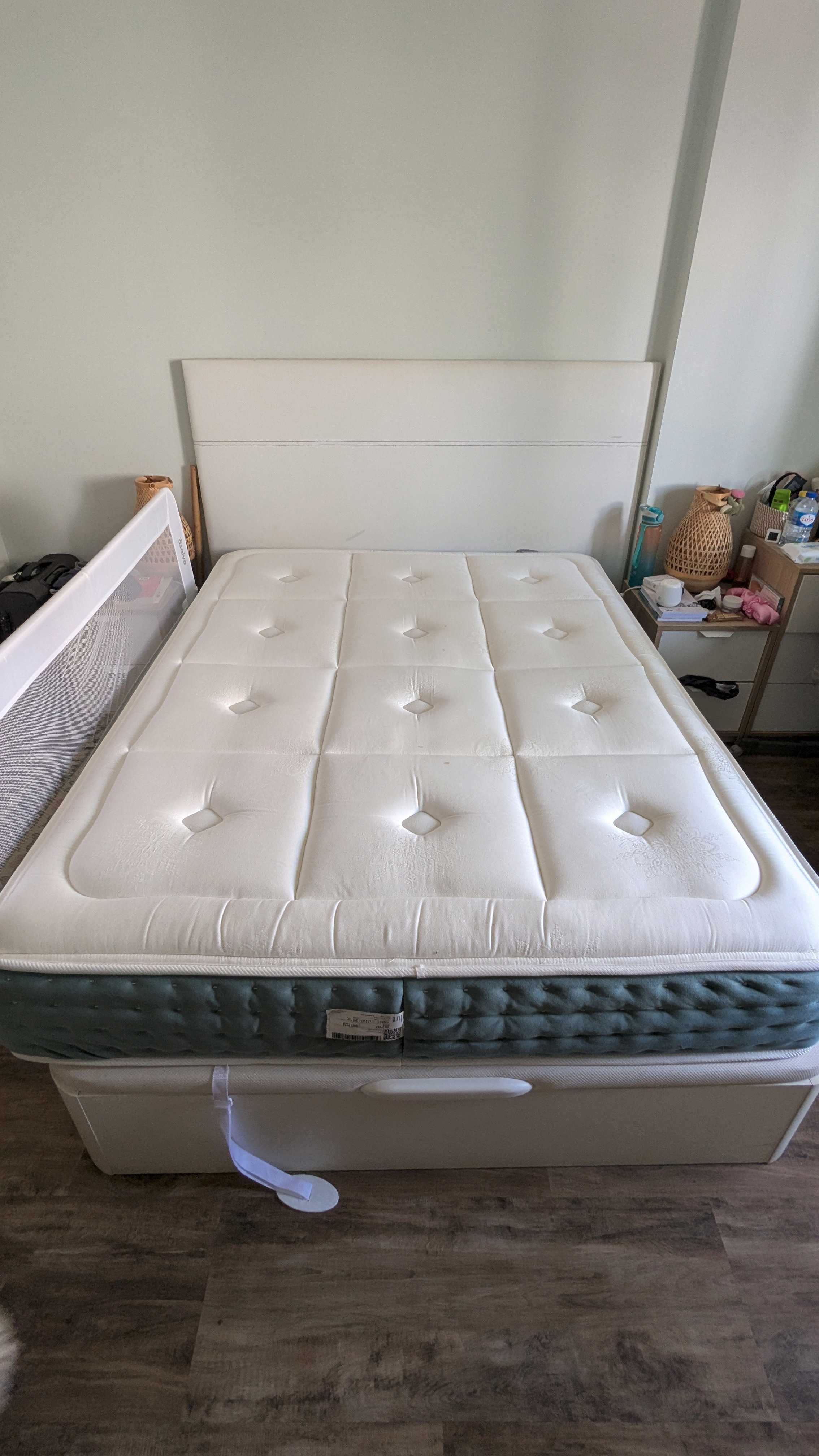 Conjunto de cama, colchão e sommier Epeda (Pikolin) Celine 140 x 190cm