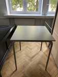Szary stół IKEA 75x75