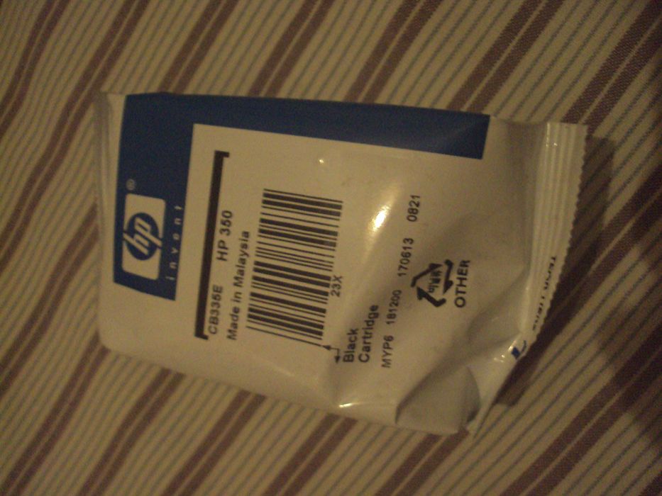 Tinteiro 350 black da HP