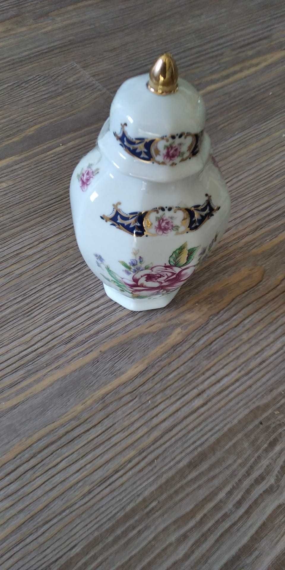 Bule de chá Limoges, pintado à mão