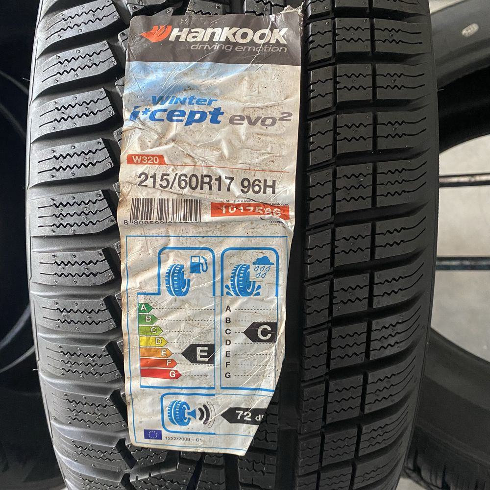 Шини нові 215/60/17 - 4шт Hankook Winter i*cept evo2 зима
