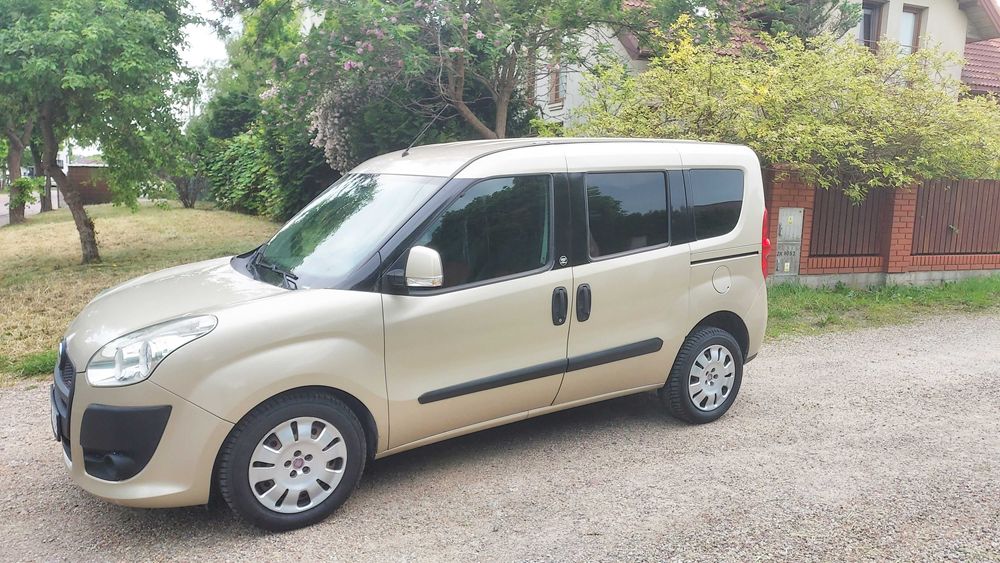 FIAT DOBLO 2.0JTD 5 osobowy klimatyzacja nowe opony