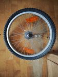 Koło do roweru rowerka 20" tył z oponą