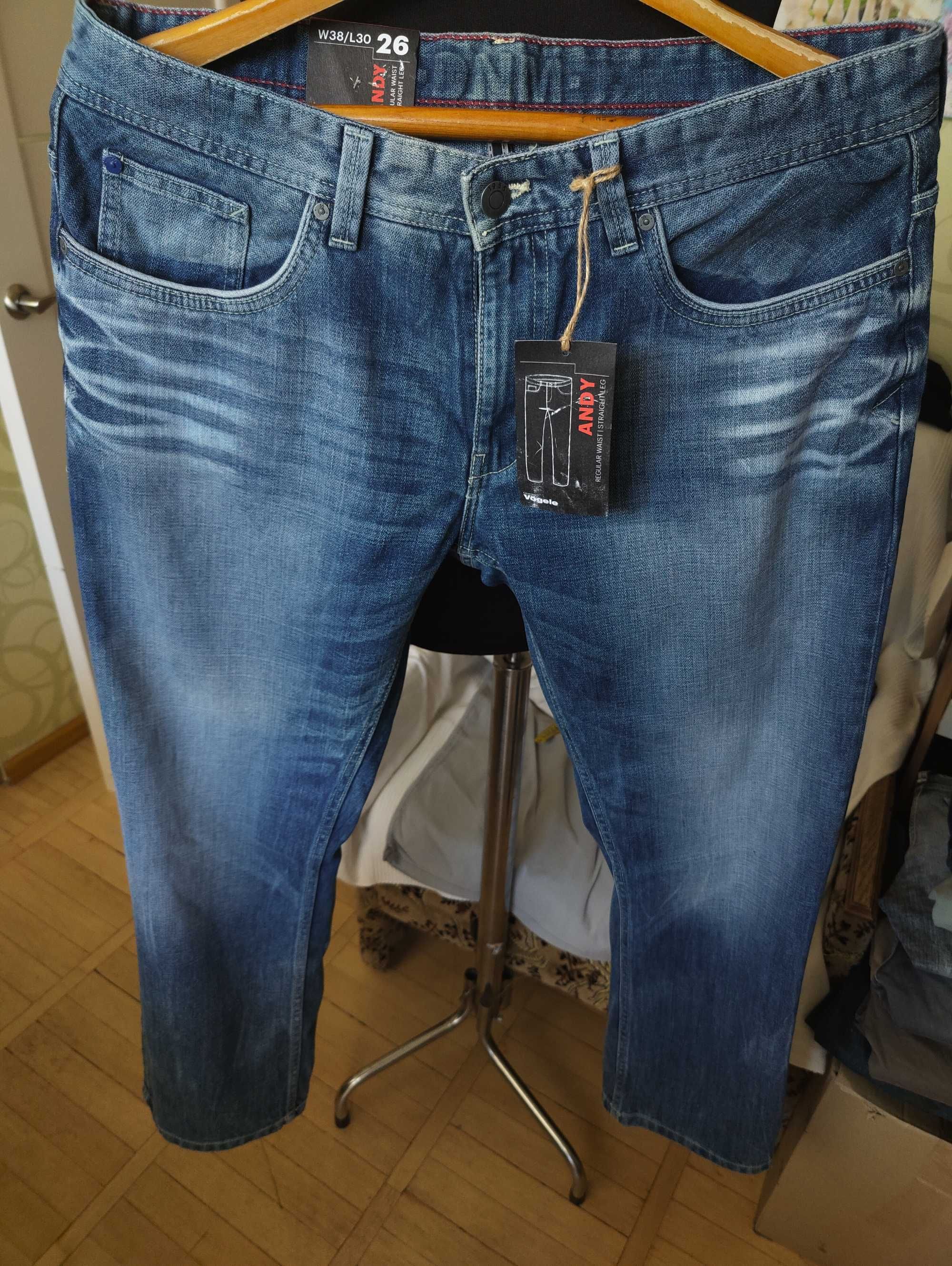 Джинсы Charles Vögele jeans Швейцария w38 navy.