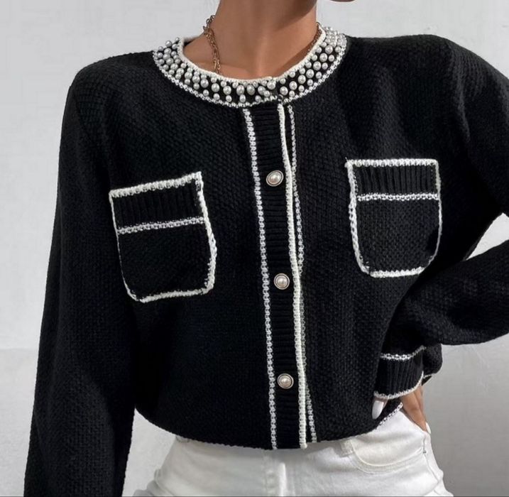 Чорний кардиган олд мані