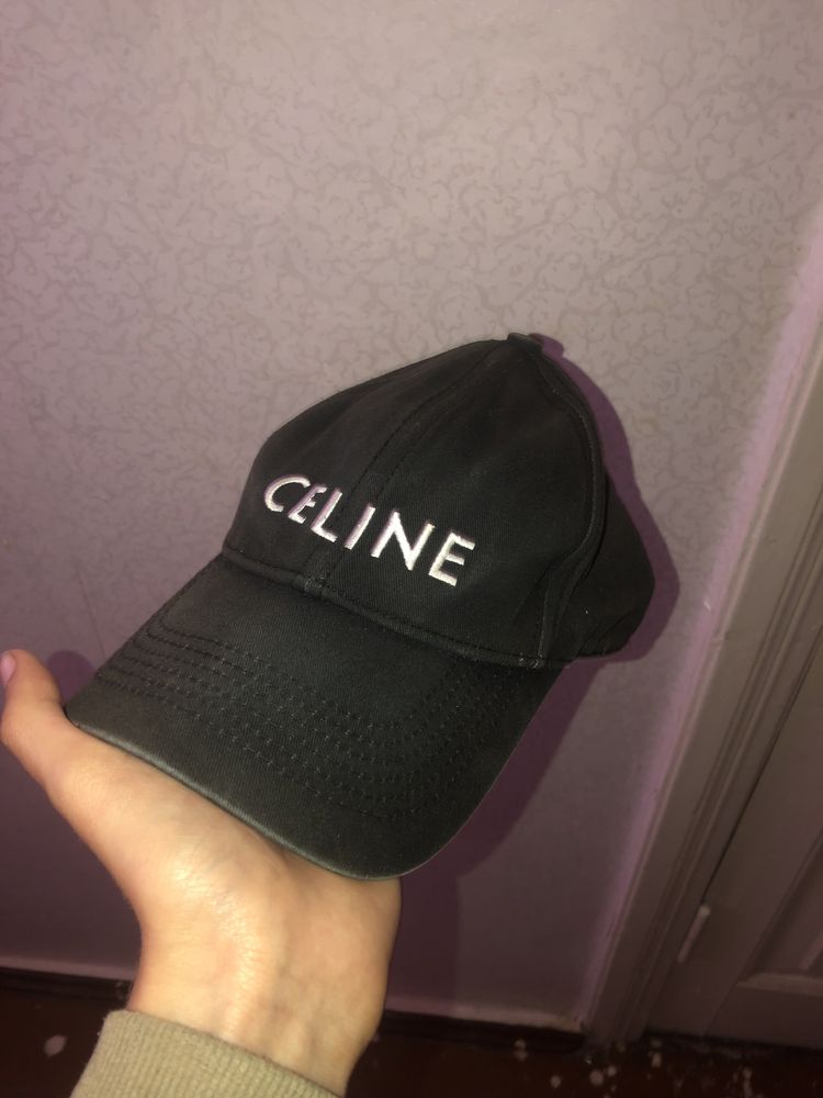 Кепка celine черная