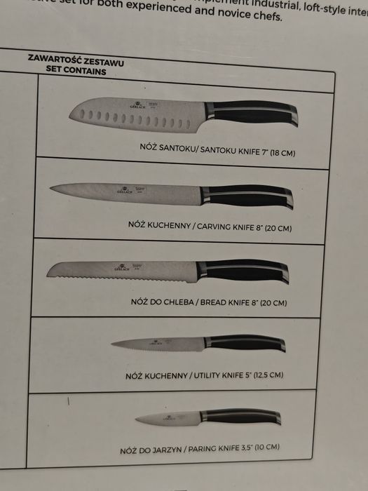 Noże "Gerlach" Loft