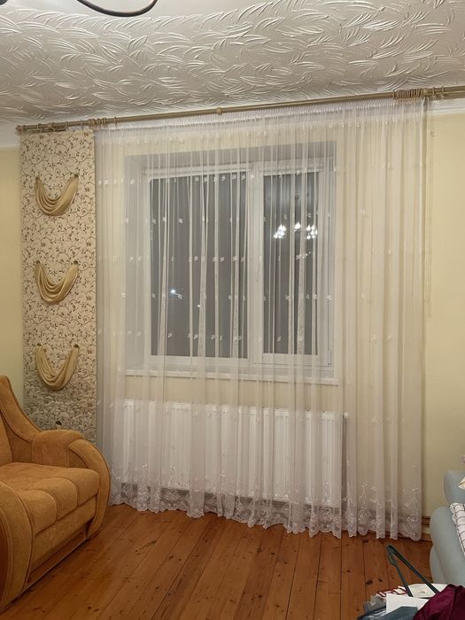 Штори , тюль , карніз