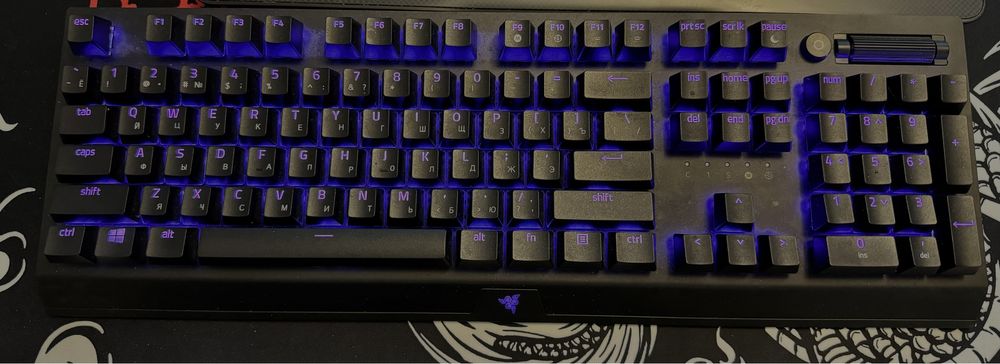 Клавіатура Razer Blackwidow V3 Green Switches