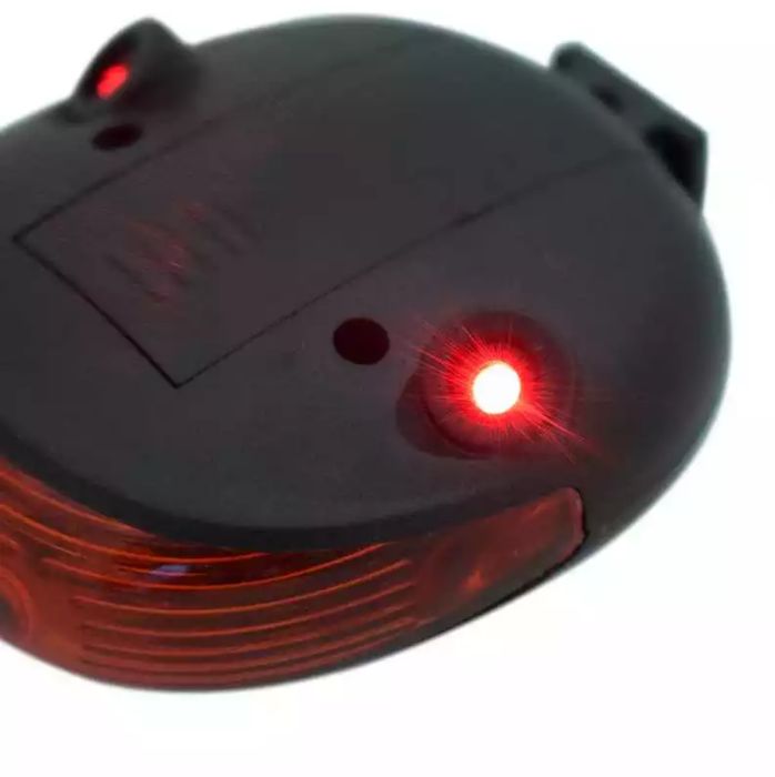 Dispositivo 2 Lasers vermelhos de projeção e luz vários modos traseiro