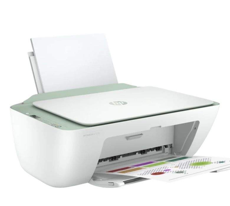 Impressora HP Deskjet 2722e verde