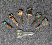 Kluczyki Royal Clover do Daihatsu Charade JDM kolekcja retro vintage