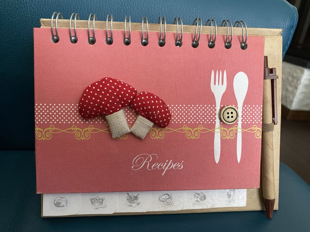 Caderno Receitas (oferta portes envio)