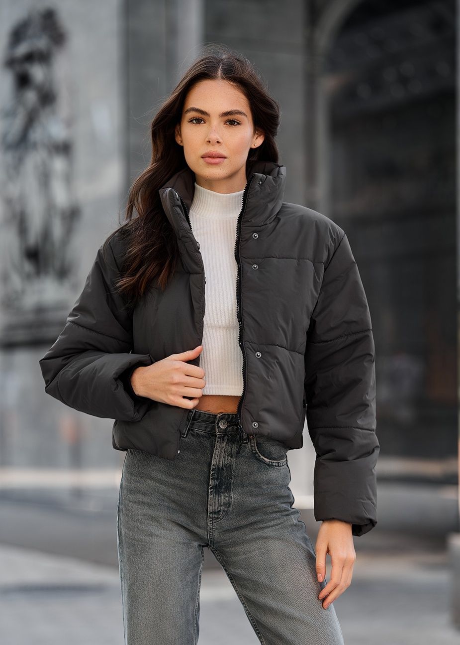 Жіноча куртка Staff pa dark gray,XS.  В ідеальному стані, як нова.