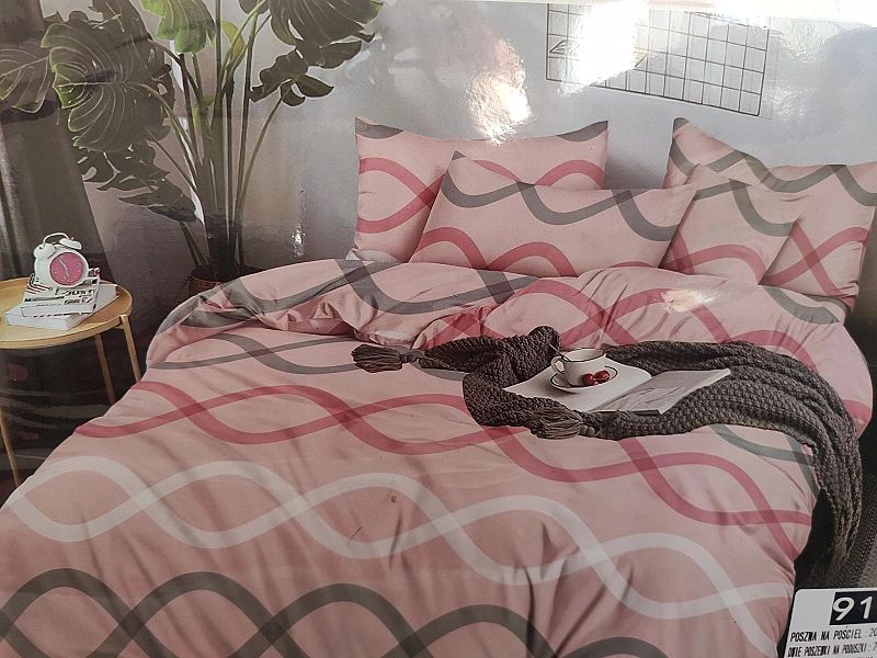 Pościel 200x220 Komplet 3 części Bawełna Satynowa Dalwin 693