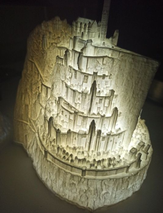 Minas Tirith lampka władca Pierścieni Lord of the rings Tolkien
