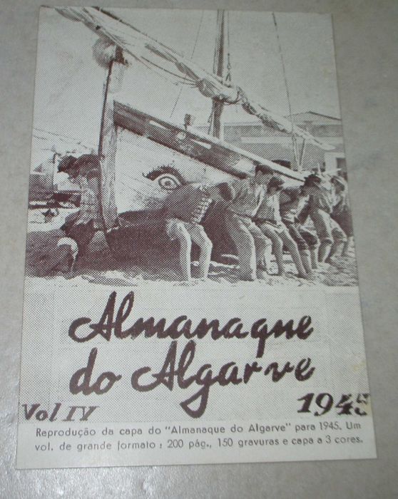 Almanaque do Algarve anos 40