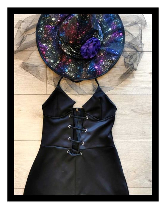 Nowy! Długi Kombinezon Boohoo (XS/S) #imprezowy #halloween #czarownica