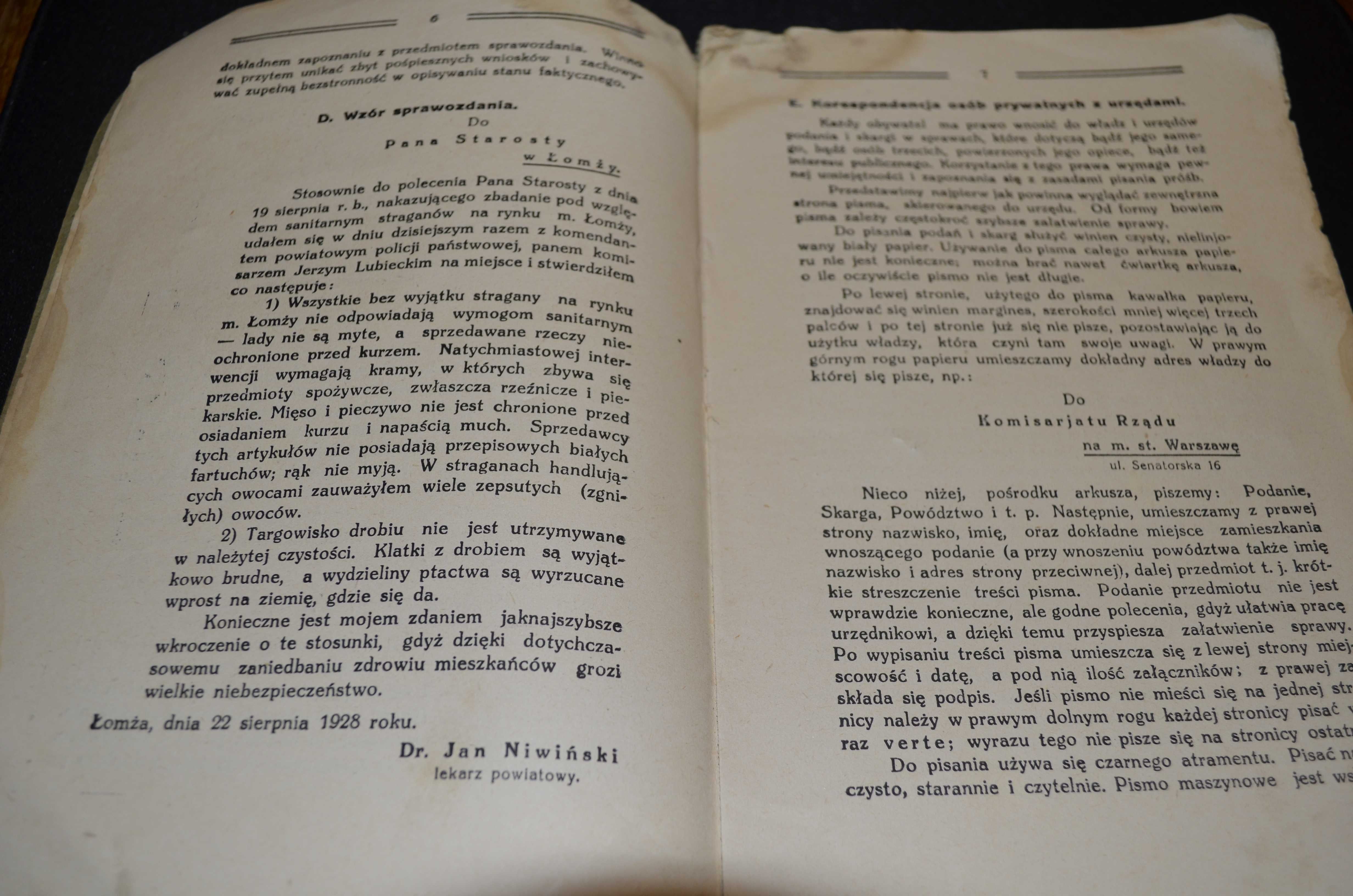 Sekretarz urzędowy : wzory podań w sprawach podatkowych, sądowych 1930