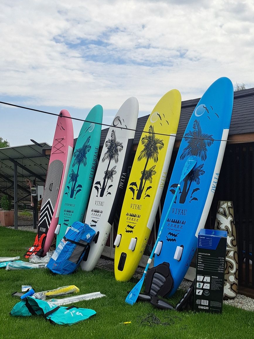 Sup Deska 320cm 180kg cały osprzęt Aquatone  Pełne wyposażenie