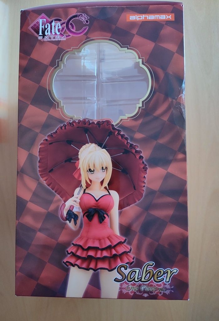 Fate Extra CCC Saber Short Dress Ver. 1/7 Scale Figurka z Japonii