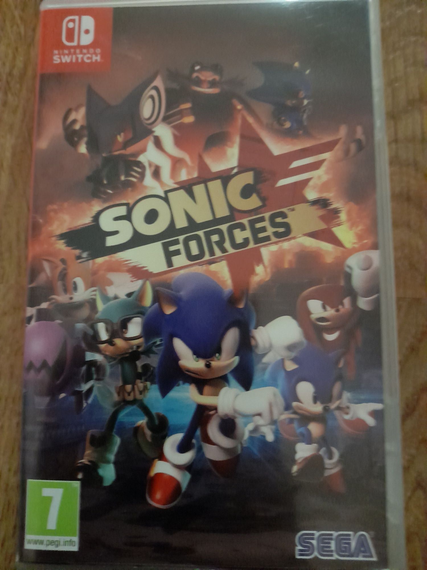 Jogo Nintendo Switch sonic forces