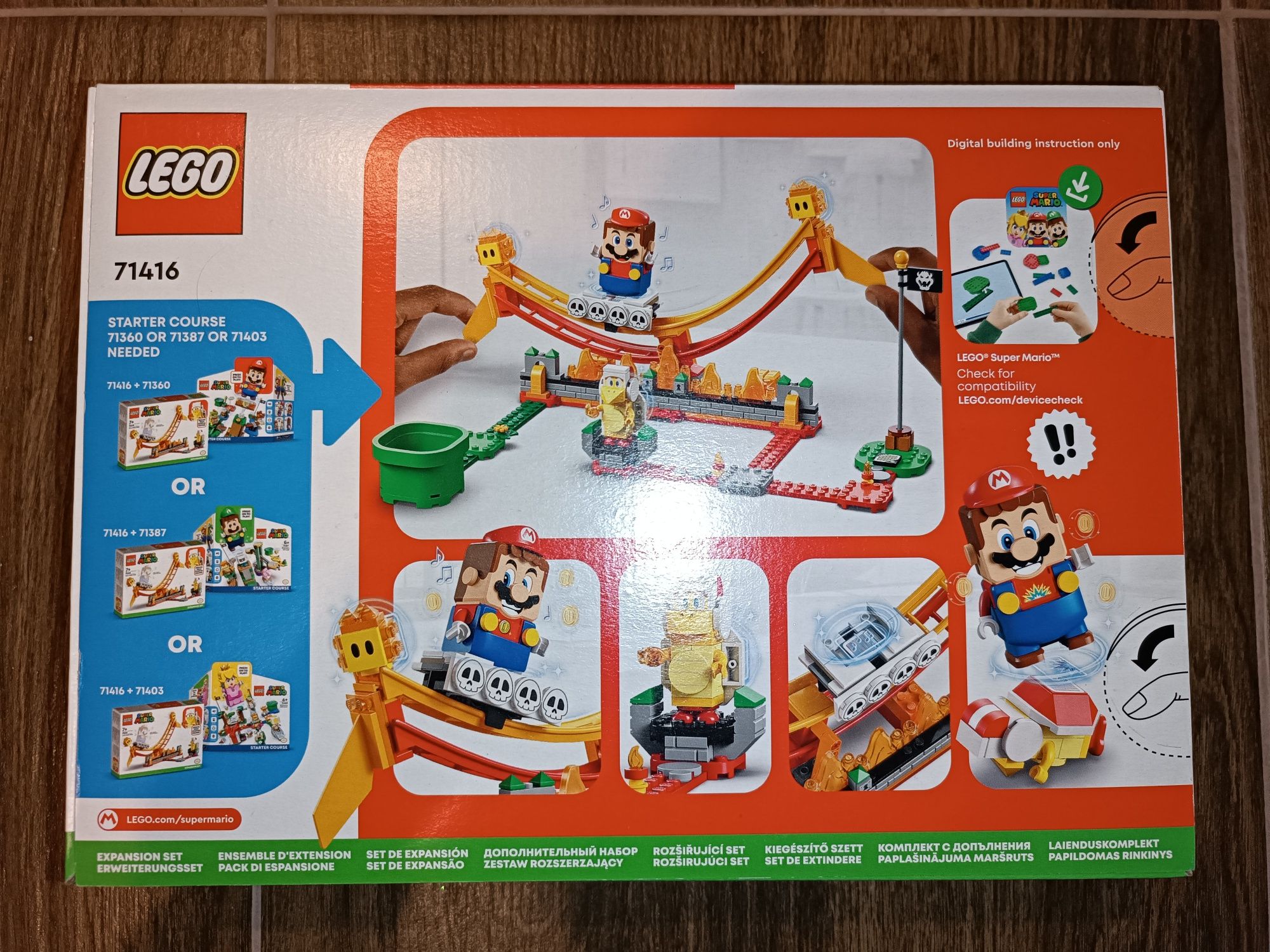 Sprzedam NOWY zestaw klocków LEGO super Mario