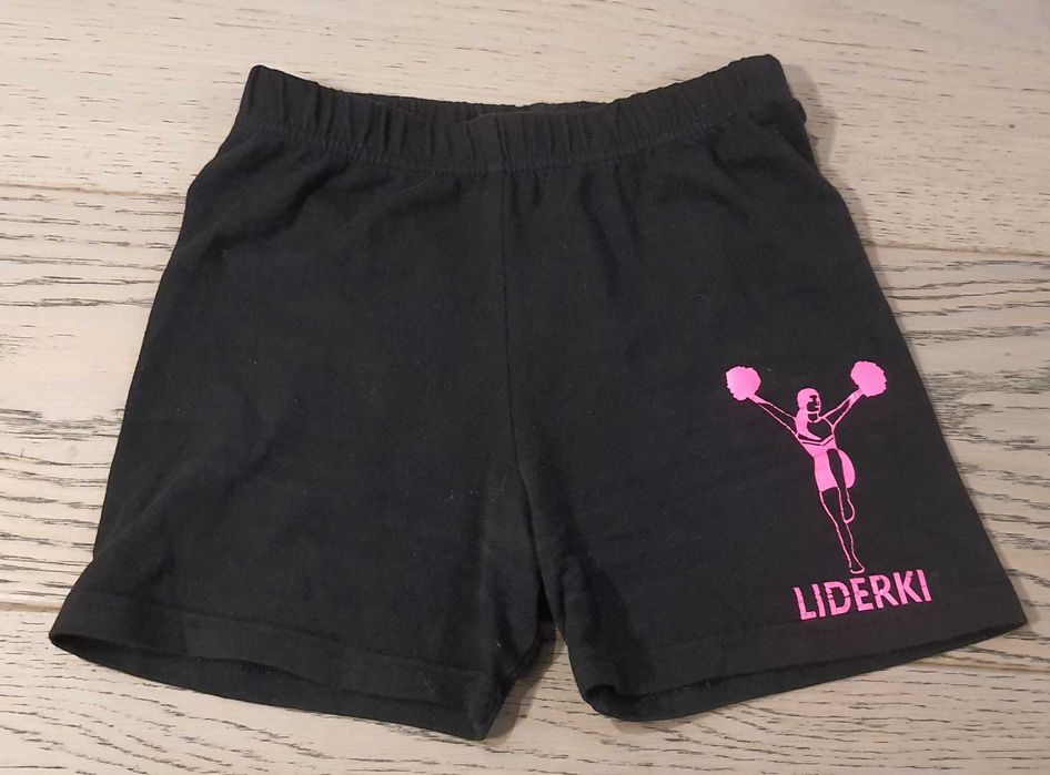 LIDERKI spodenki gimnastyczne 9 10 lat 134 140