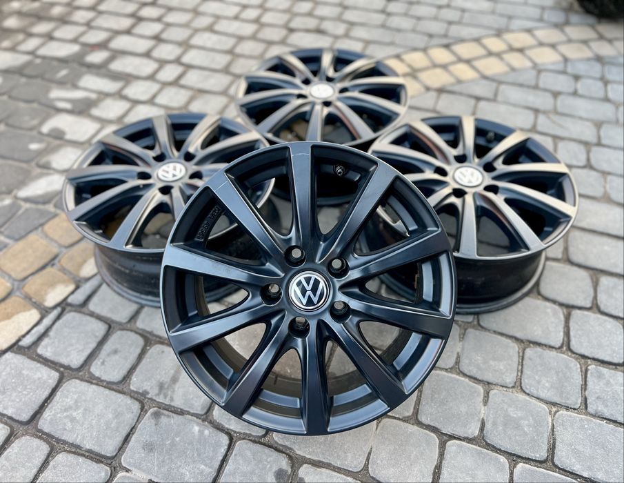 Диски легкосплавні 5х112 r16 Passat B5 B6 B7 Golf Caddy Skoda Octavia