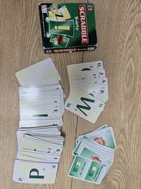 Scrabble karty gra karciana słowna