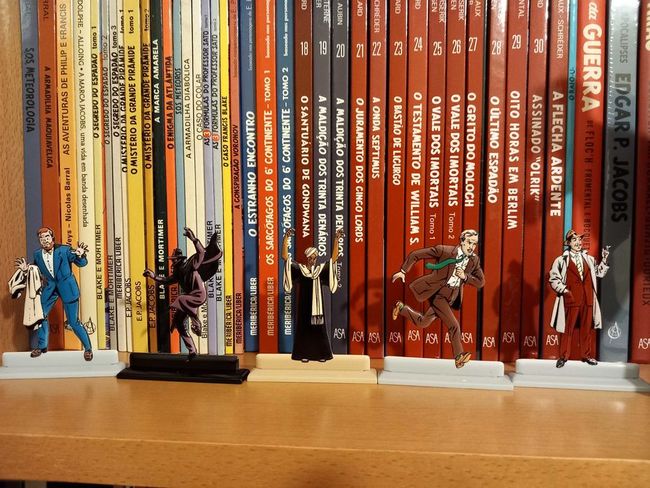 Figura de metal "Blake e Mortimer", Cheikh Abdel Razek, 2017