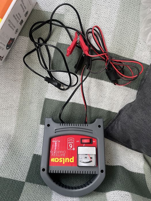 Зарядное устройство для аккумулятора, зарядка