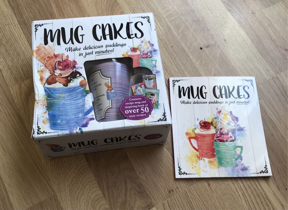 Подарунок кружка та книга рецептів Mug Cakes