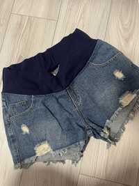 Шорти джинсові для вагітних l-xl-xxl