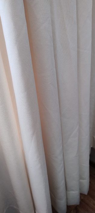 Zasłona firana typu flex 200cm 215cm kremowa vadain gruba jakość mater