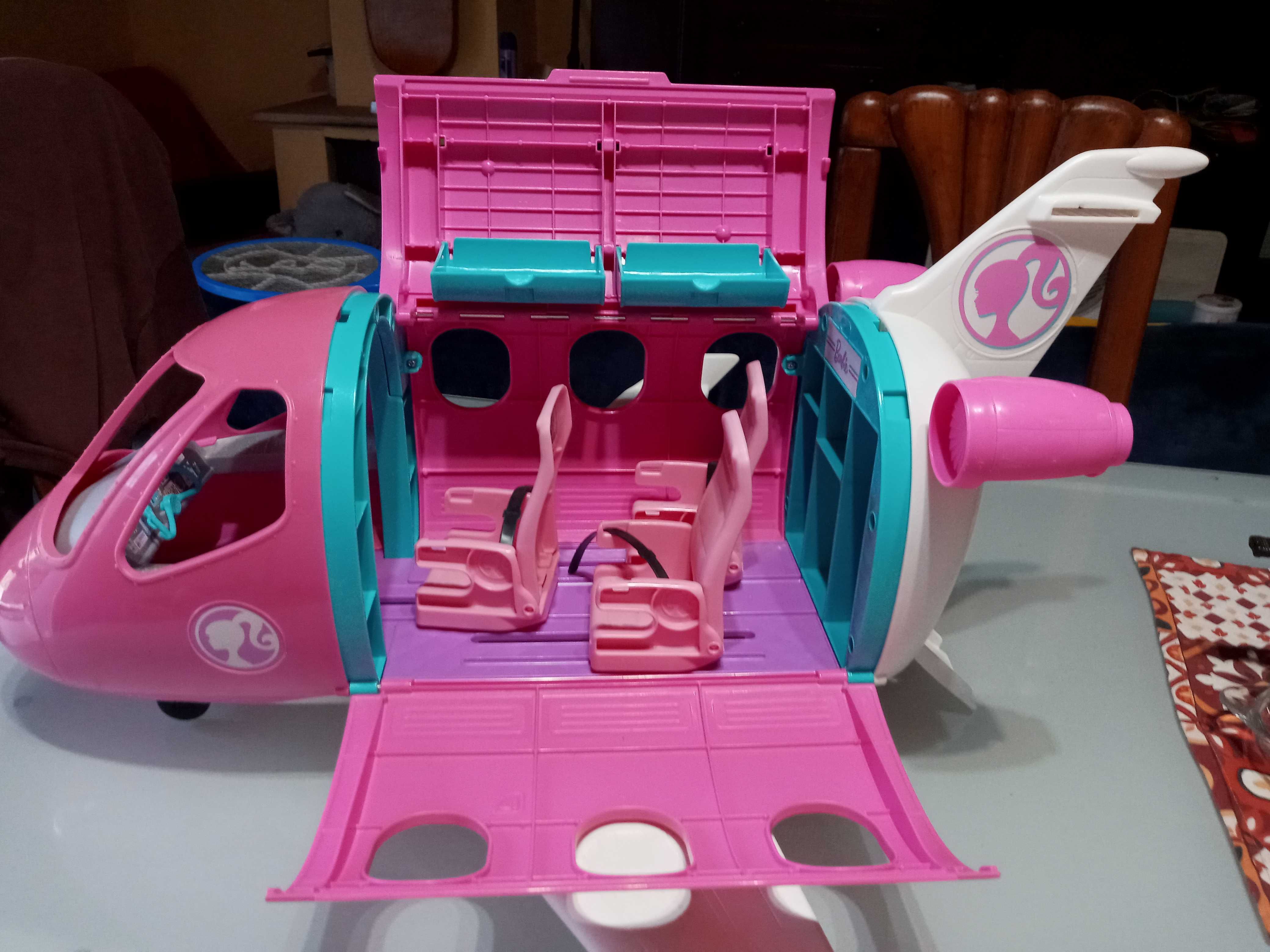 Aviao da BARBIE como novo mede 75cm