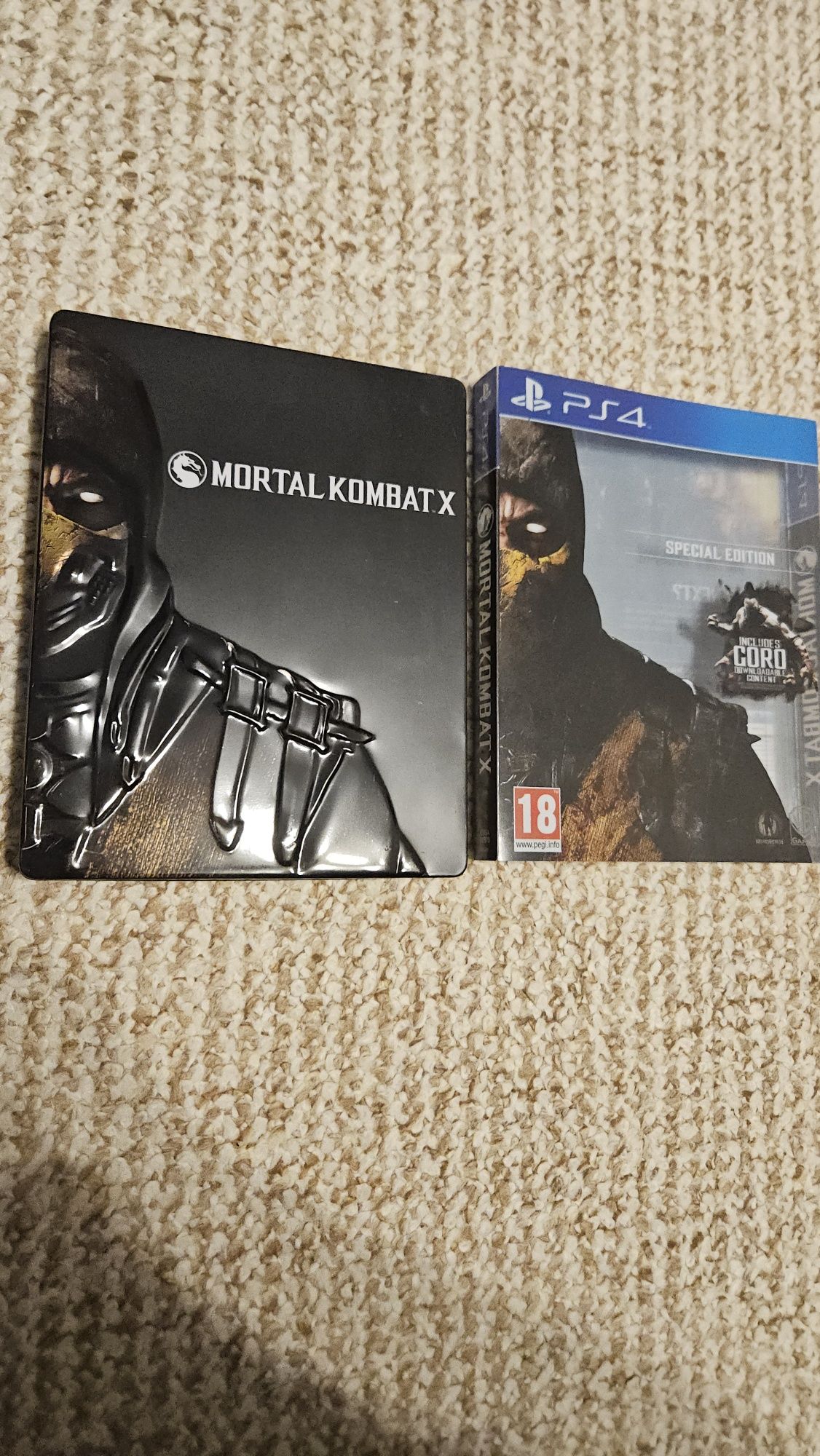 Steelbook Mk X PS4-PS5