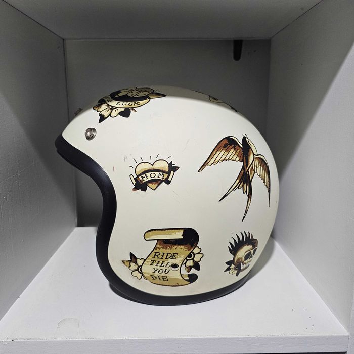 Capacete DMD Retro "Old School" (L)