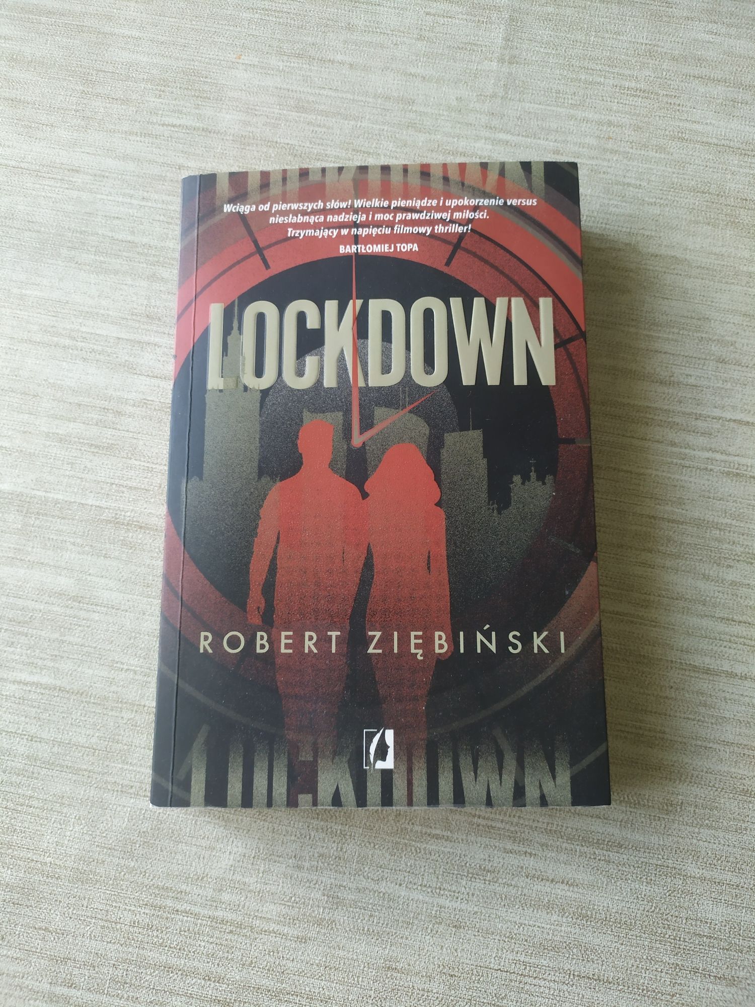 Książka Lockdown Robert Ziębiński