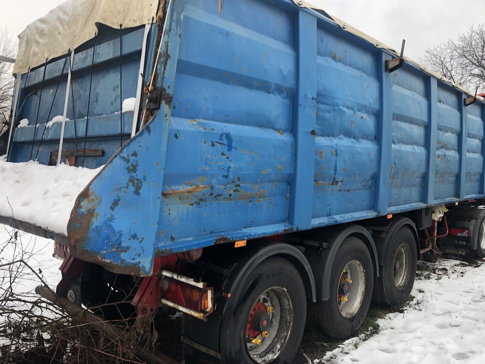 Напівпричіп зерновоз самосвал