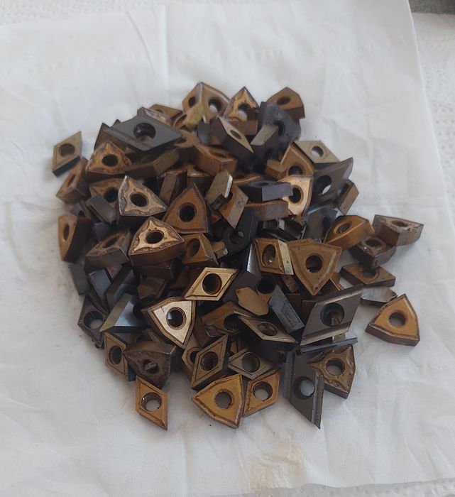 10 kg Węglik spiekany, widia płytki wieloostrzowe