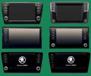 Mapy EU 2025/2026 Radary Amundsen Columbus Skoda Octavia Superb Fabia