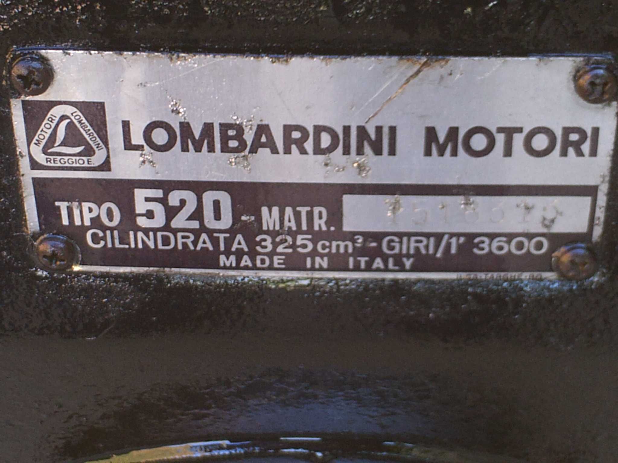 motor de rega a gasoleo lombardini