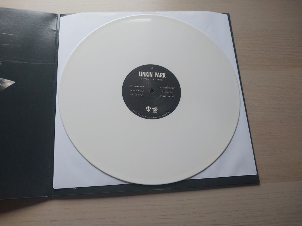 Linkin Park Living Things LP white vinyl 2012
