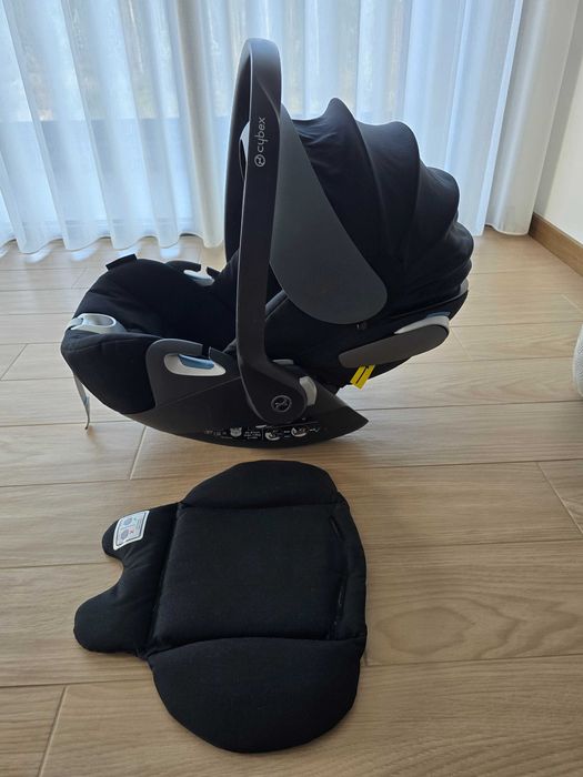 Ovo Cybex Cloud Z i-Size + redutor + adaptadores carrinho