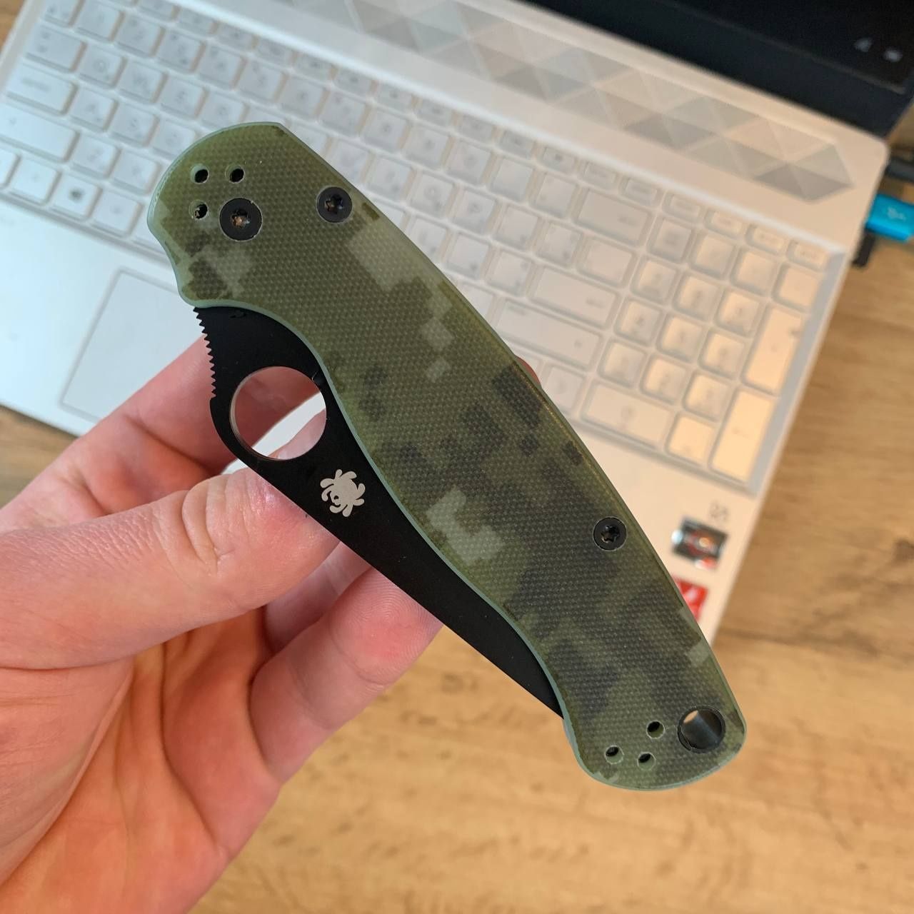 Нож Spyderco Paramilitari 2, ніж складний, Спайдерко