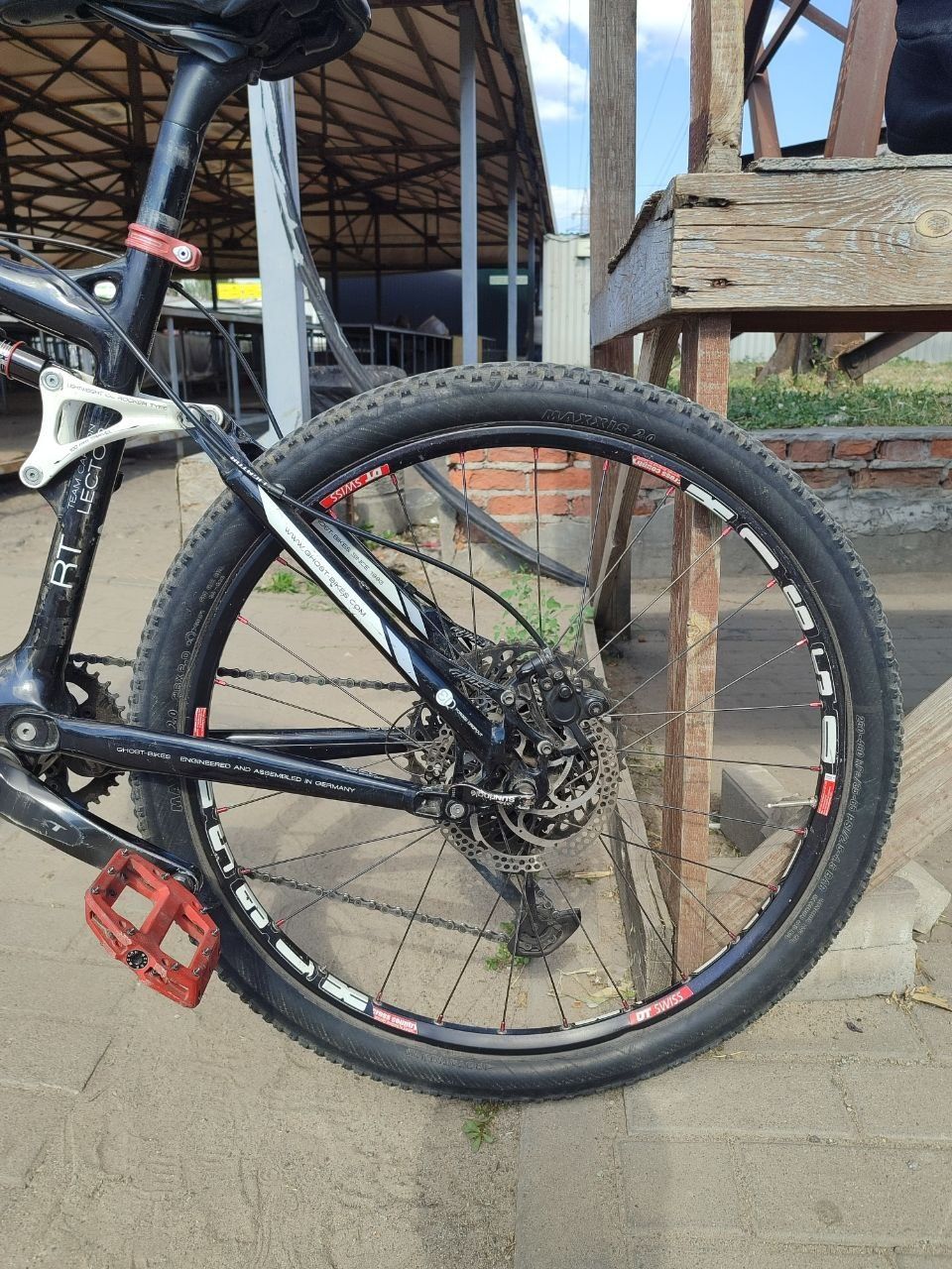 Карбоновый двухподвес Ghost RT Lector team 26"