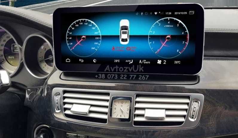 Дисплей W218 Mercedes Benz CLS Class NTG GPS магнитола Android CarPlay