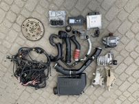 Патрубок BMW N55 N54 кронштейн корпус проводка генератор БМВ Е70 Ф10
