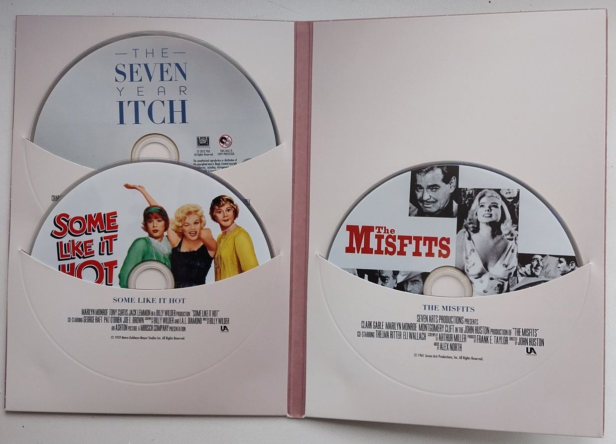 Фильмы на BLU-RAY Мэрилин Монро 7 фильмов